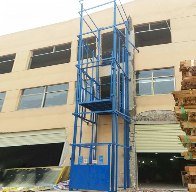 弋阳建材厂室外物料提升