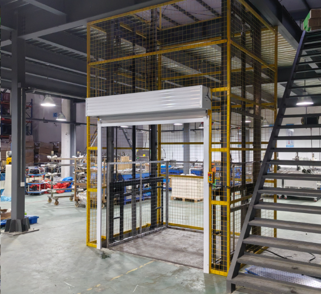 弋阳食品厂物料提升