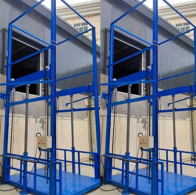 弋阳导轨式升降货梯